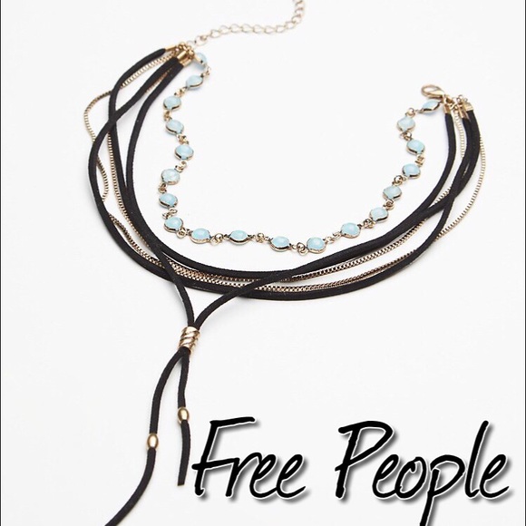 Free People Jewelry - Free People Wanted Leather & Wild Bolo NWT OS